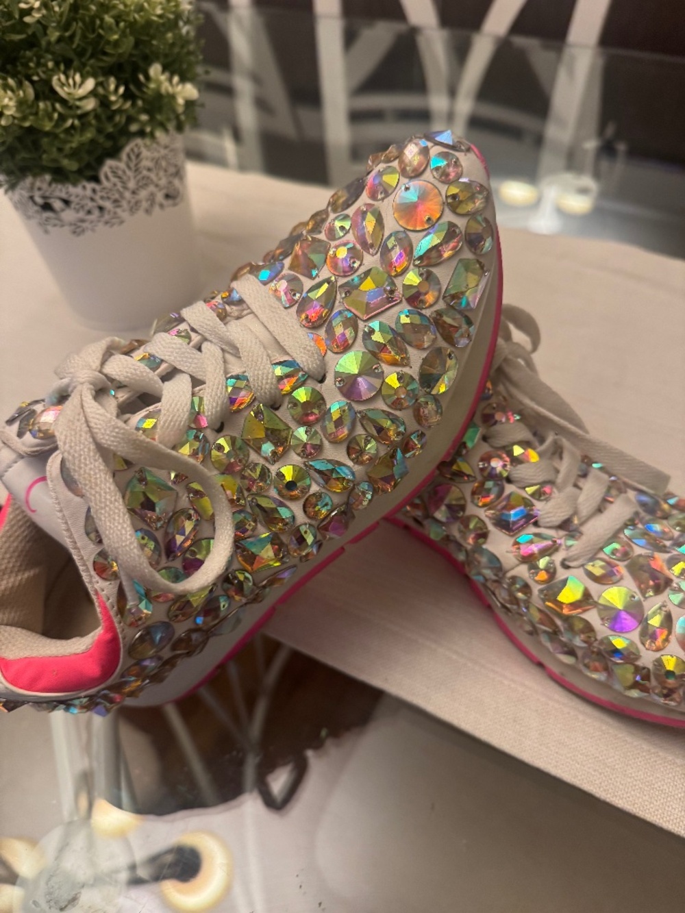 Privileged bling shoes